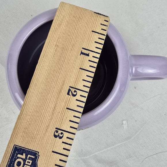 New Have a Good Day Purple Floral Hippie Groovy Mug - Picture 5 of 6